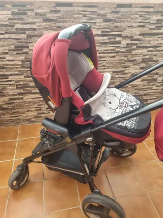 Carro Bebé Jané Cross Reverse Matrix Rojo