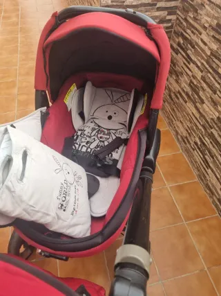 Carro Bebé Jané Cross Reverse Matrix Rojo