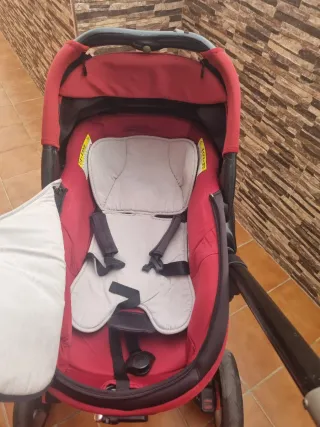 Carro Bebé Jané Cross Reverse Matrix Rojo