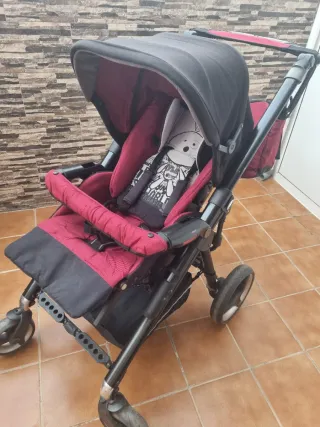 Carro Bebé Jané Cross Reverse Matrix Rojo