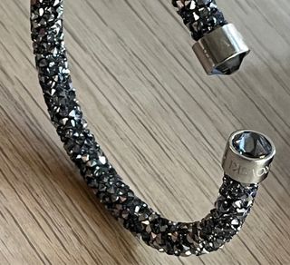 Pulsera Swarovski Crystaldust Gris