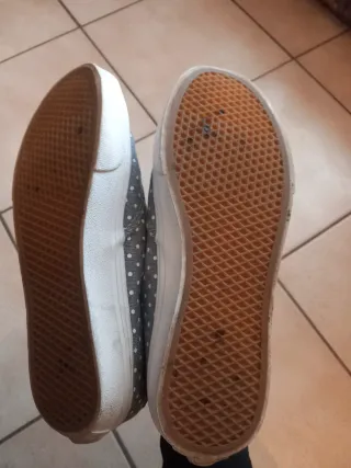 Vans Scarpe Donna Fantasia Pois Blu