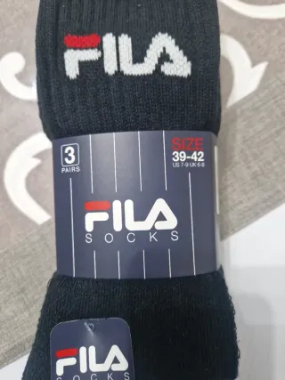 Calzini Fila 3 paia taglia 39-42