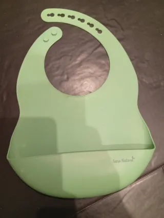 Baberos silicona bebé animales