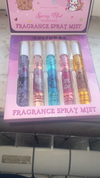 Set 5 Profumi Spray Animati