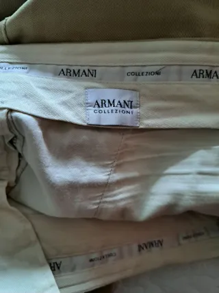 Pantaloni Uomo Armani Beige