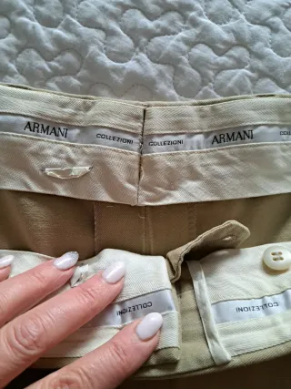 Pantaloni Uomo Armani Beige