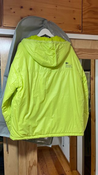 Chaqueta Anorak Amarilla Lacoste