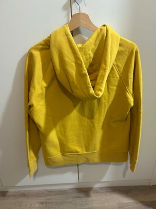 Sudadera GAP con cremallera amarilla