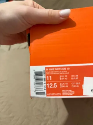 Nike Metcon 10 grigio/viola