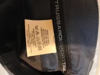 Pantaloni Trussardi donna 2 tasche gabardina