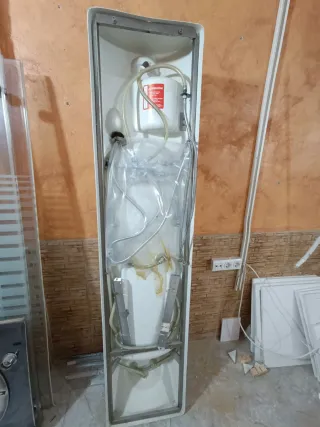 Lavabo doble ROCA + columna ducha ROCA