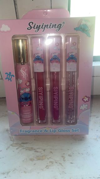 Set 3 Lip Gloss + Profumo Siyiping