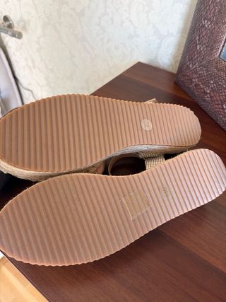 Alpargatas Beige Talla 40