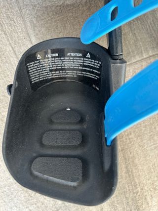 Silla bici bebé Yepp azul