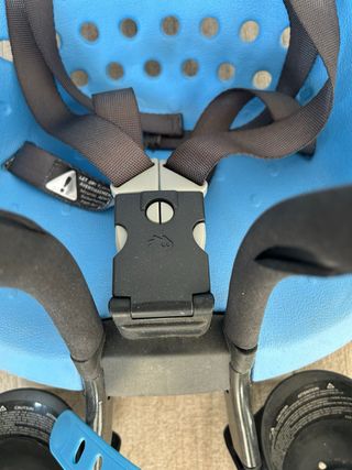 Silla bici bebé Yepp azul