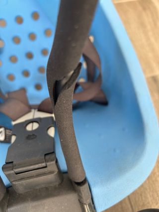 Silla bici bebé Yepp azul