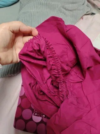 Funda Nórdica Rosa y Morada Poliéster