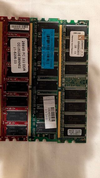 Módulos Memoria RAM DDR PC