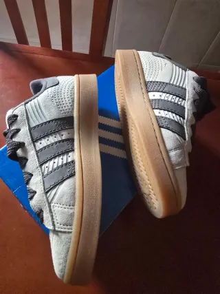 Zapatillas Adidas Campus Beige/Gris