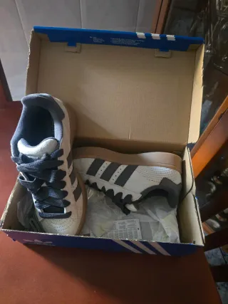 Zapatillas Adidas Campus Beige/Gris