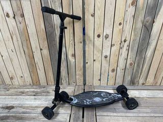 PATINETE OXELO 4 RUEDAS NEGRO