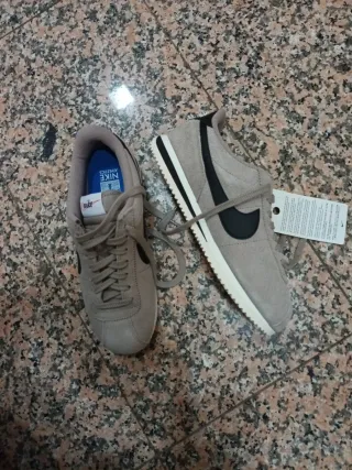 Nike Cortez Beige/Negro