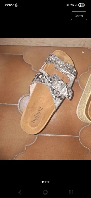 Sandalias cuña belang