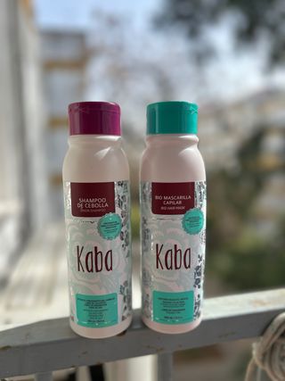 Kaba Shampoo Cebolla y Mascarilla Capilar