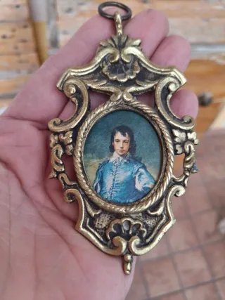 Quadretto d'epoca ottone