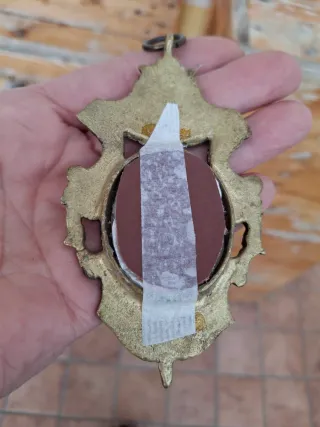 Quadretto d'epoca ottone