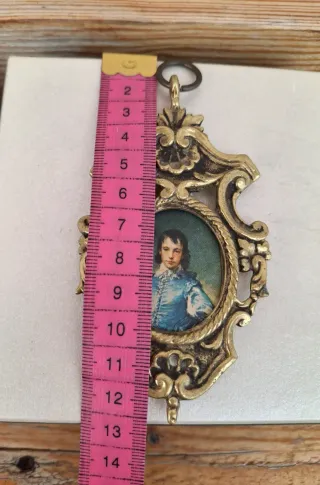 Quadretto d'epoca ottone