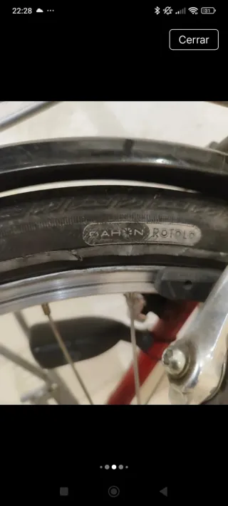 Bicicleta plegable Dahon Vitesse 7v