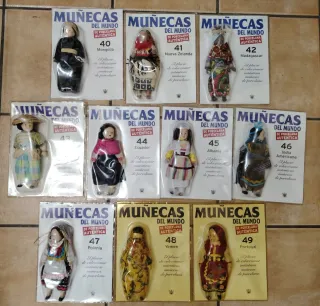 Colección Muñecas del Mundo RBA Porcelana
