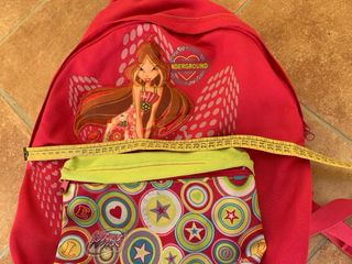 Zainetto vintage anno 2003-2009 rosa Winx vintage