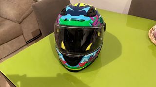 Casco integral moto niño LS2 Talla S