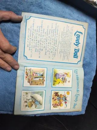 Álbum Lovely Doll EDANSA libro para cromos 35 pts