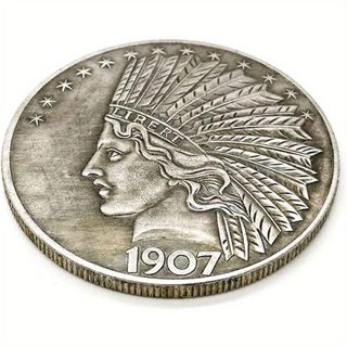 1907 MONEDA ANTIGUA DE COLECCIÓN INDIO