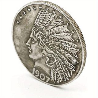 1907 MONEDA ANTIGUA DE COLECCIÓN INDIO