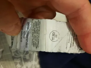 3 T-shirt cotone manica lunga bambino 8 anni