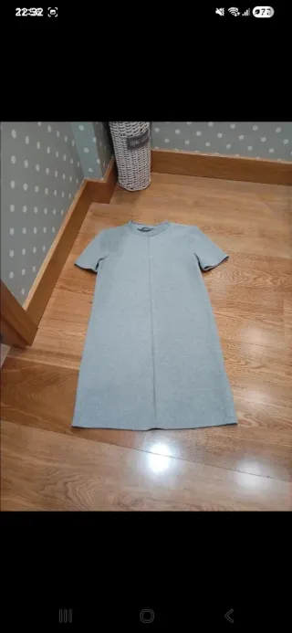Vestido Zara Gris