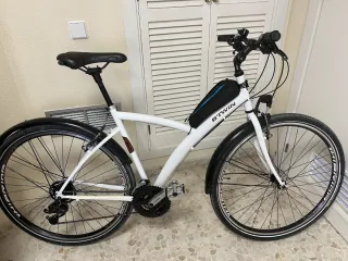 Bicicleta Btwin Urbana Blanca