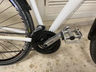 Bicicleta Btwin Urbana Blanca