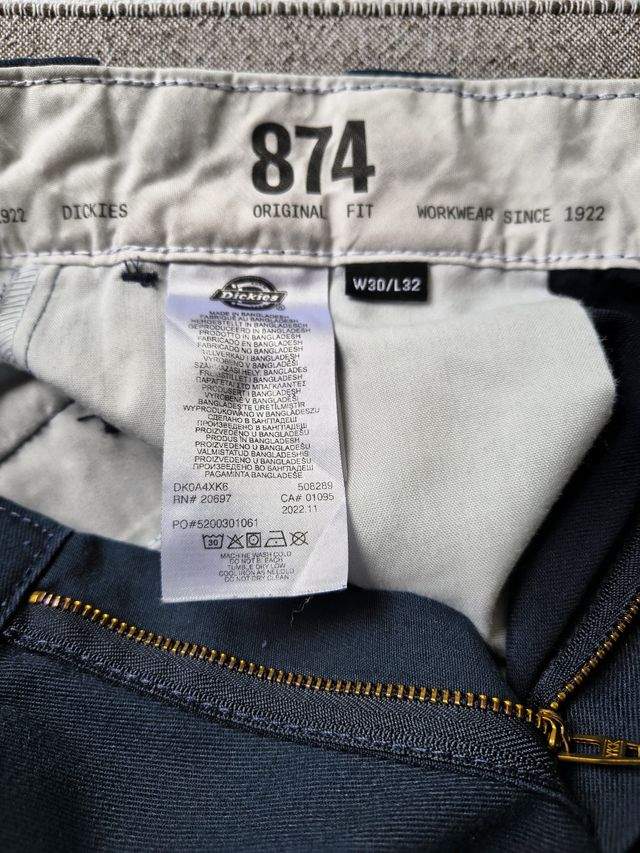 Dickies 874 Workwear Iconic Pantaloni Unisex