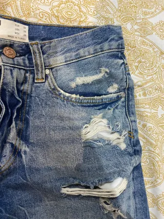 Shorts vaqueros rotos niño