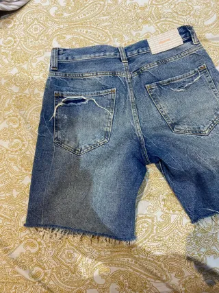 Shorts vaqueros rotos niño