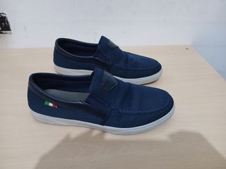 Mocassini sportivi blu