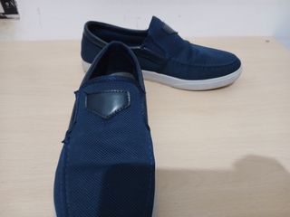 Mocassini sportivi blu