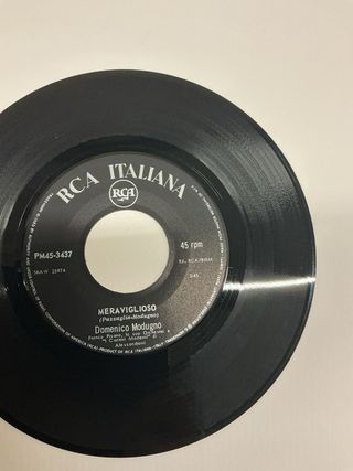 Domenico Modugno 45 giri Meraviglioso