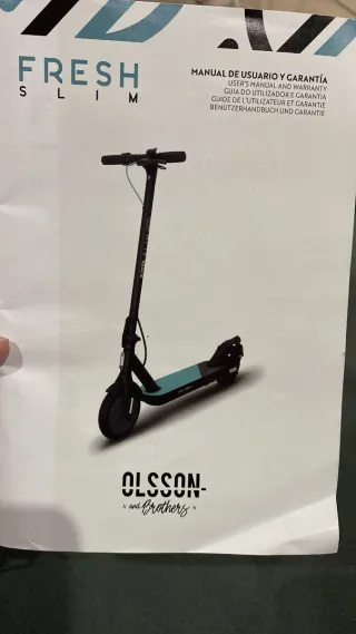 Patinete eléctrico Olsson